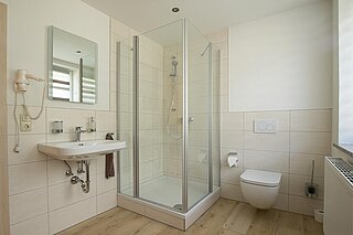Moderne Anlage und Ausstattung des Aparthotel Rotheul